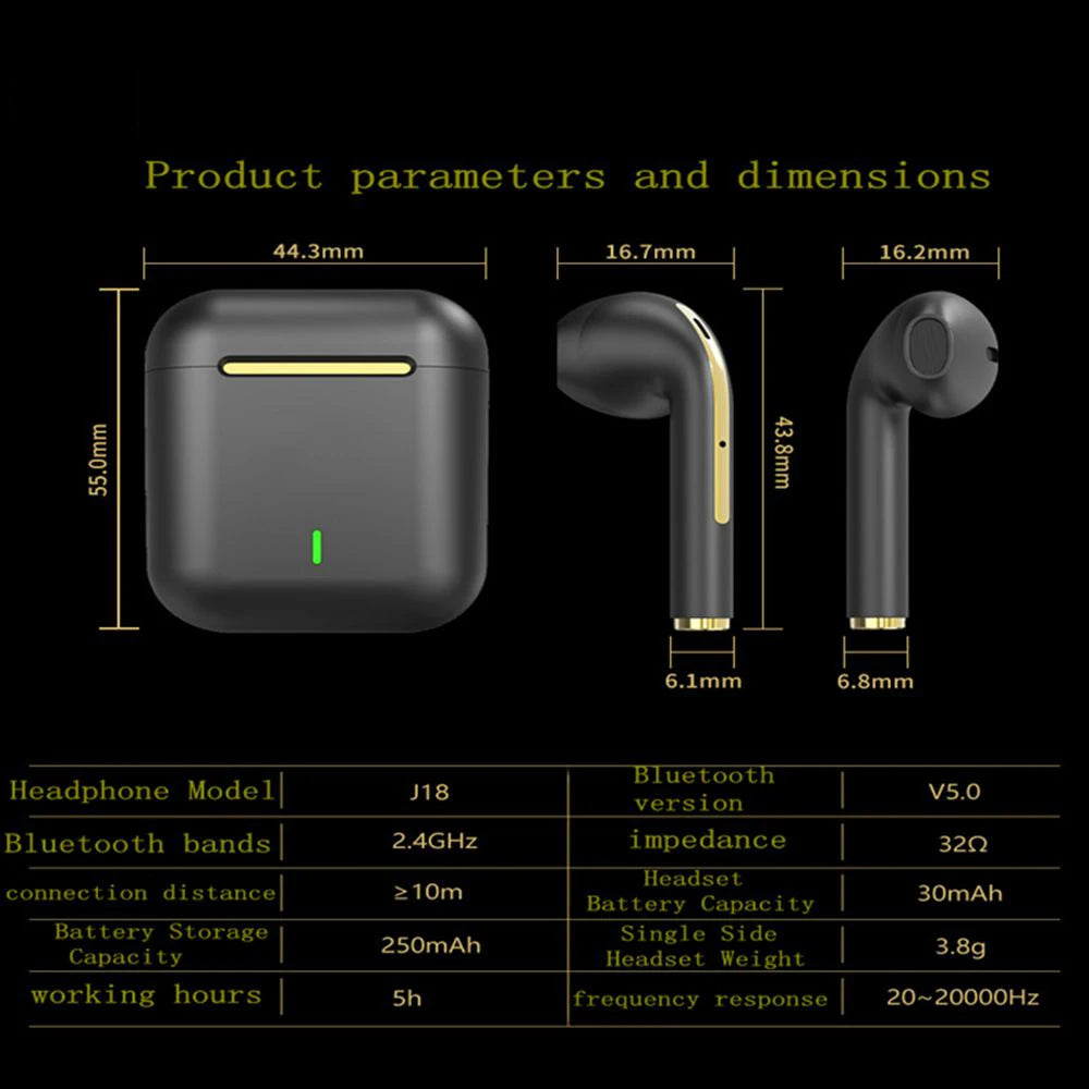 XIAOMI  Wireless Bluetooth Headphones  In Ear Stereo Sports Earphone Ture Wireless Bluetooth Headset With Mic